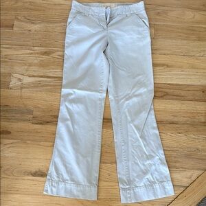 J. Crew Tan Boot Cut Flare Pants